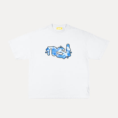 DESERT OPS GRAPHIC TEE - WHITE/BLUE CAMO