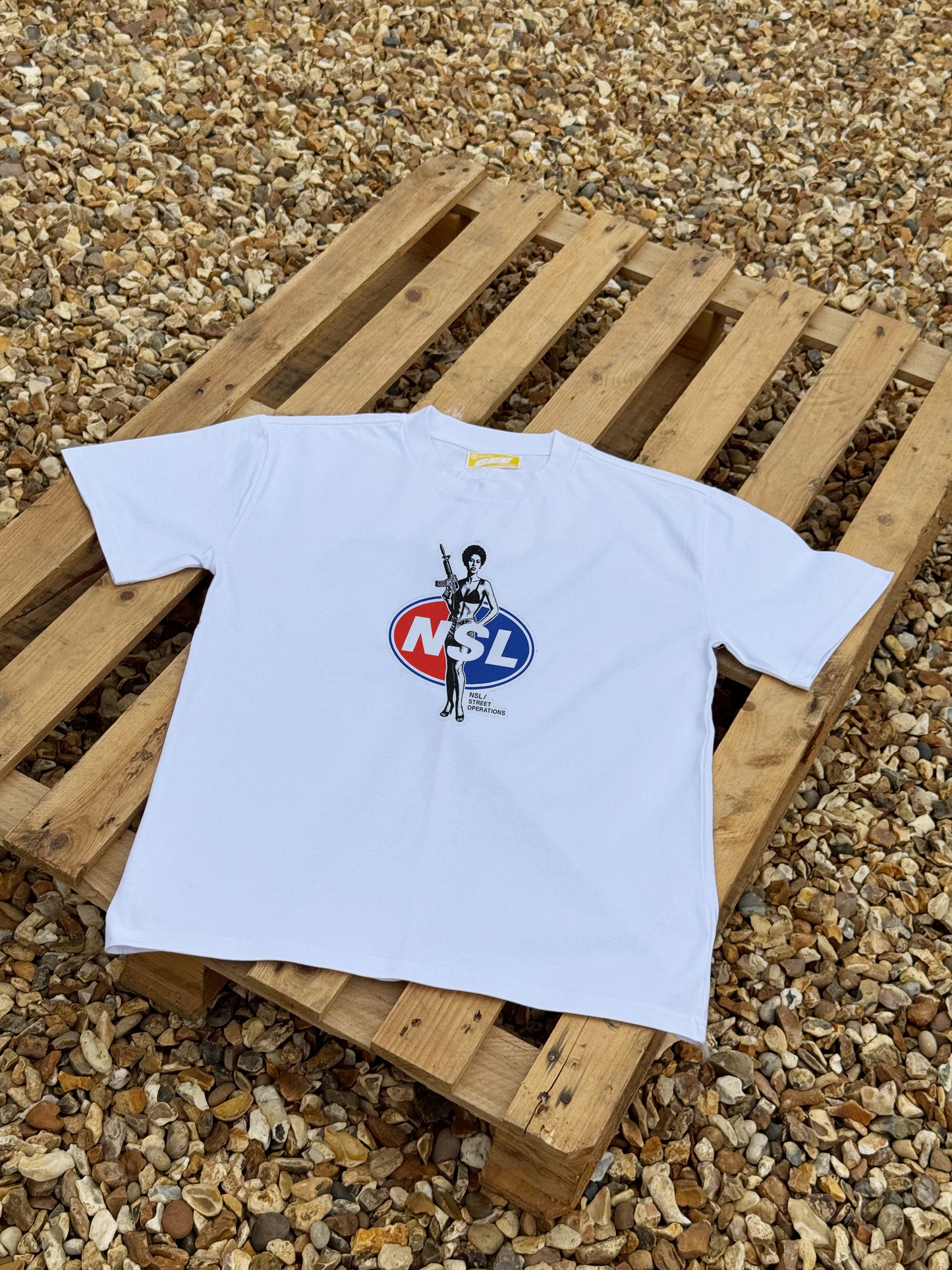 STREET OPS GRAPHIC TEE - WHITE